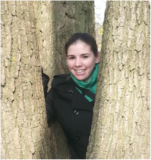 Alli in trees